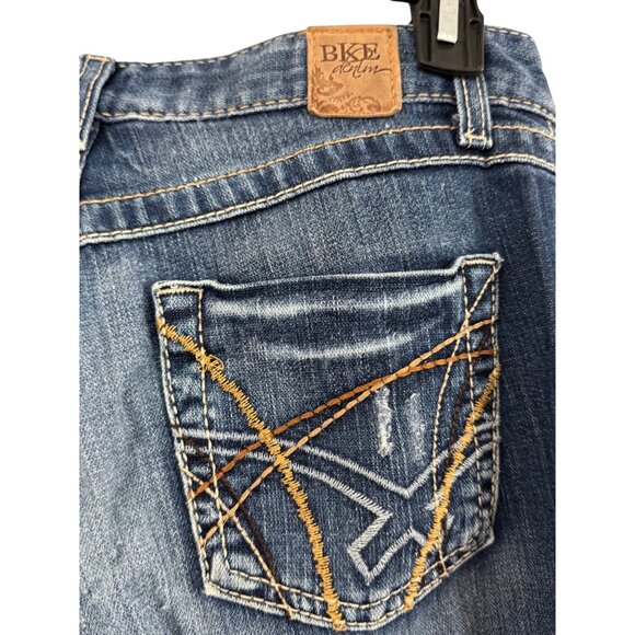 BKE Denim Kate Women’s Bootcut Jeans Size 28x31.5 Medium Wash Stretch Cotton Ble - Picture 7 of 7